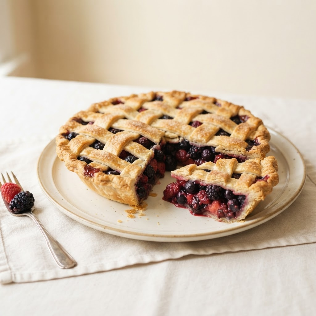 Berry Lattice Pie